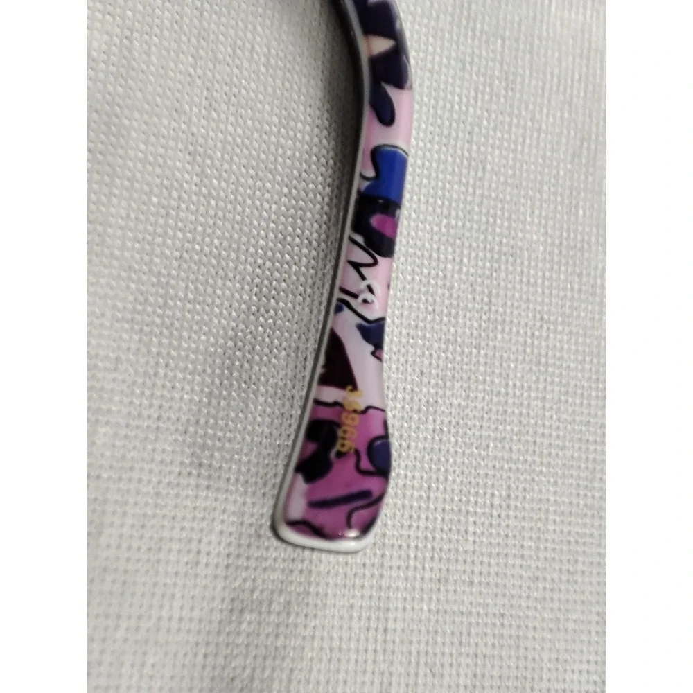 Vera Bradley‎ Emilia Eyeglasses Frames Regal Rosette Purple Glitter 47-15-125